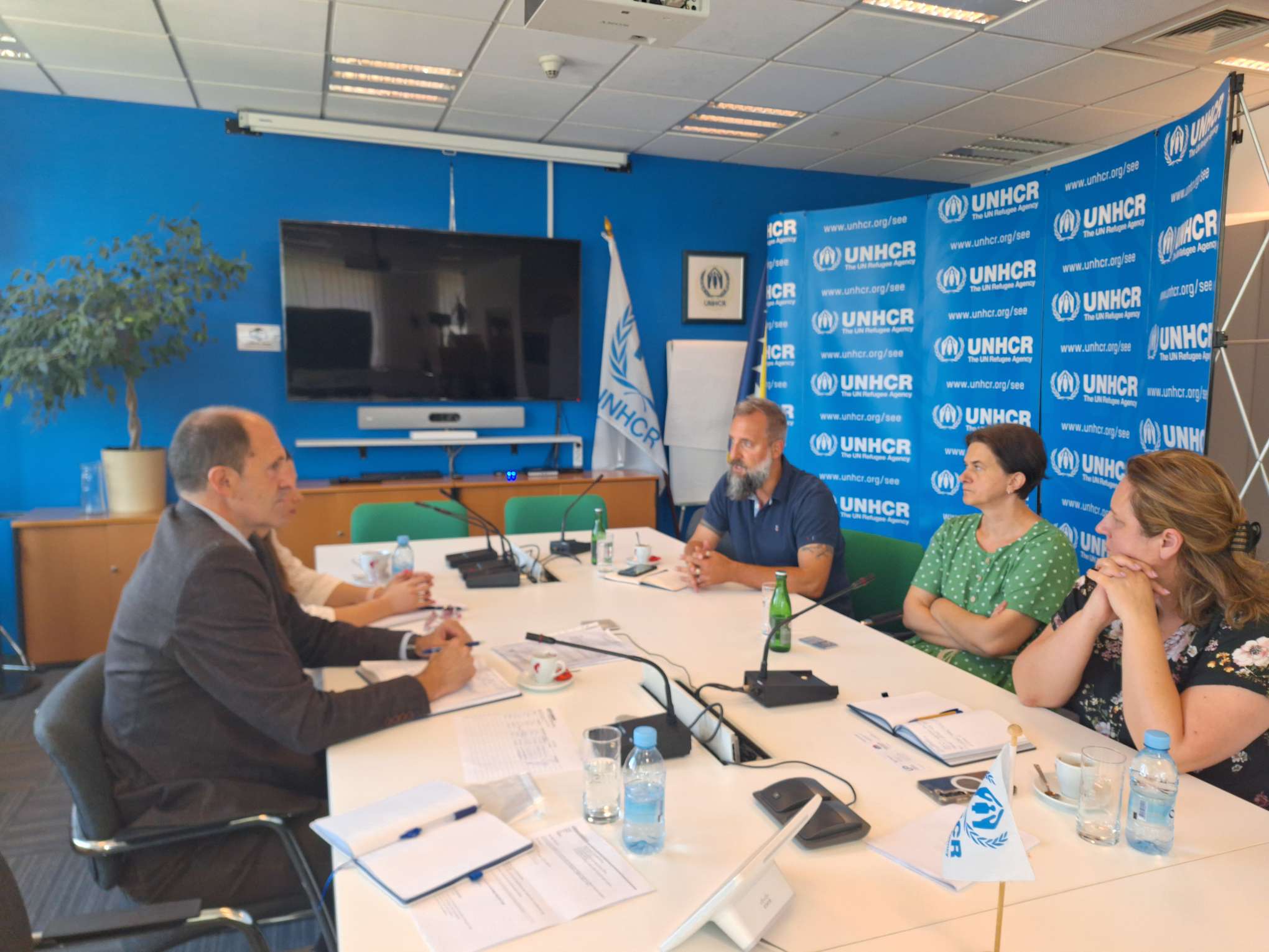 Sastanak sa predstavnicima UNHCR: Osigurati konkurentnost pri zapošljavanju tražitelja azila u FBiH