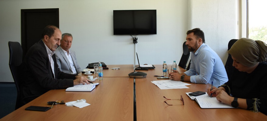 Predstavnici UPFBiH sa ministrom rada i socijalne politike FBiH Adnanom Delićem