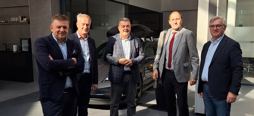 Rukovodstvo Udruženje poslodavaca FBiH u posjeti novootvorenom Porsche Sarajevo centru