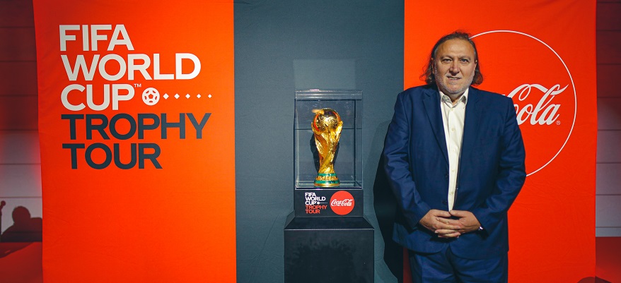 Direktor UPFBiH na događaju FIFA World Cup Trophy Tour by Coca-Cola