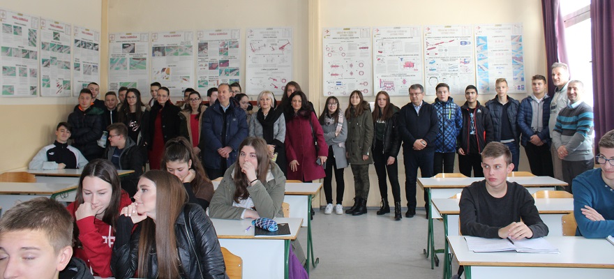 Održan Dan otvorenih vrata Srednje škole za saobraćaj i komunikacije u Velešićima i kompanije Centrotrans
