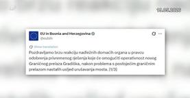  Novi granični prijelaz Gradiška, ipak, privremeno otvoren 