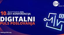 Otvorene prijave za 10. GS1 Konferenciju: Digitalni puls poslovanja 16. septembra u Sarajevu