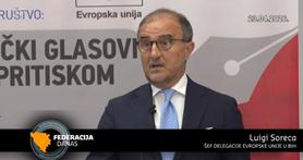  Soreca: Zbog neispunjavanja jednostavnih procedura BiH rizikuje 374 miliona eura iz EU 
