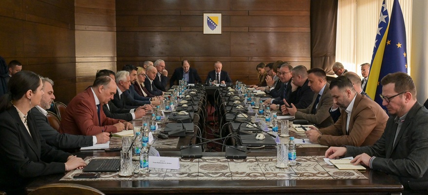 Rukovodstvo UPFBiH na sastanku u vezi tržišta nafte i snabdijevanja naftom i naftnim derivatima